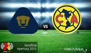 Pumas Vs America Semifinal Del Apertura 2015 Partido De Vuelta Pumas Liguilla Mx Apertura