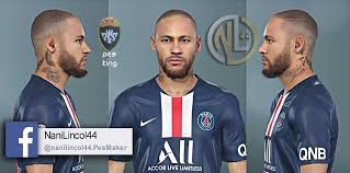 تحميل وجه نيمار بالستايل الجديد 2020 لبيس 2019 وبيس 2020 neymar jr baseball cards neymar
