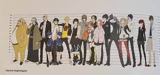 Like the other phantom thieves, he fully believes in their mission to reform their targets, even taking pride in his work as he declares to kazuya that he has stolen the arrogance in his heart. Official Height Chart Persona5