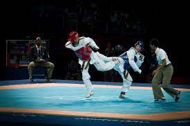 For the first time at the olympic games, a 4d camera will be set up on the taekwondo court to capture all matches. File Jade Jones Taekwondo London 2012 Jpg Wikimedia Commons