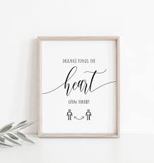 Social Distance Sign Distance Makes The Heart Grow Fonder Etsy In 2021 Wedding Calligraphy Signs Wedding Signs Wedding Signature Drinks
