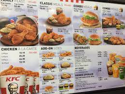 Will be minimally operating to be in line with the precautionary measures effective 7th may 2021 until further notice. é¤å»³èœå–® Picture Of Kfc Teluk Cempedak Kuantan Tripadvisor