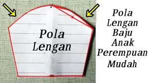 Jika bagian bawah tidak dikerut maka menjadi. Pola Lengan Baju Anak Perempuan Dan Cara Memotong Polanya Youtube