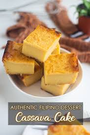 Cassava Cake Simply Bakings Recipe Thanksgiving Desserts Easy Cassava Cake Filipino Desserts