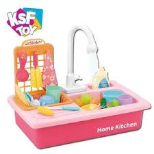 Shop for pretend play cooking set online at target. Kids Preschool Toy Kitchen Set Toy Pretend Play Dish Wash Toy With Faucet Sprayer From China Tradewheel Com