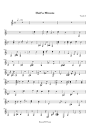 Half a Minute Sheet Music - Half a Minute Score • HamieNET.com