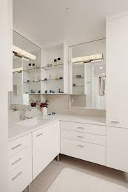 Home design ideas > bathroom > corner bathroom vanity double sinks. 20 Inspirational Corner Bathroom Vanities