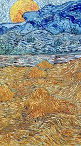 Vincent Van Gogh Evening Landscape With Rising Moon July 1889 Detail In 2020 Van Gogh Landscapes Van Gogh Art Artist Van Gogh