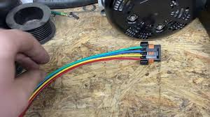 This is what i ran on the excursion: Using A 470 Ohm 1 2 Watt Resistor In Line To Power A Bypassed Or Secondary Alternator From Brand X Youtube