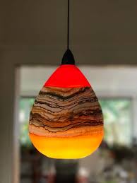 Alien abduction dichroic glass glass domes hand blown glass glass pendants spiral blue green etsy shop gemstones. Katz Glass Design Online Lighting Paypal