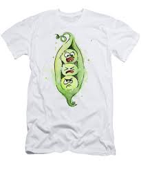 Funny Peas In A Pod Mens T Shirt Athletic Fit