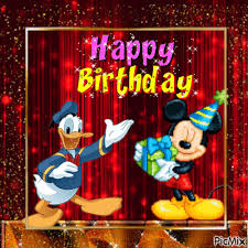 Diaporama gif animé simple 5 photos. Joyeux Anniversaire Picmix
