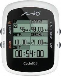 Mio Fahrradcomputer Cyclo 105 Hc Mit Ant Sensor Inkl Brustgurt Und Trittfr Fahrradcomputer Fahrrad Computer