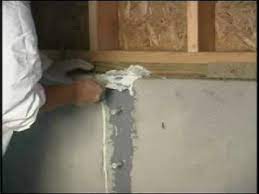 What special paste or mortar should i use to fix cracks in a concrete floor in basement? D I Y Basement Wall Crack Repair With Seal N Peel Instructions Youtube