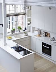 First of all for its purity and nobility. The Best 26 All White Kitchen Design Ideas Decoholic Small Modern Kitchens Kitchen Room Design Tiny Kitchen Design