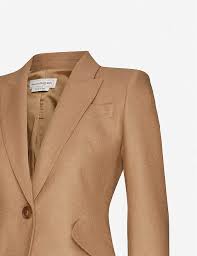 Shop our camel hair jackets selection from the world's finest dealers on 1stdibs. Single Breasted Camel Hair Blazer By Alexander Mcqueen Thread