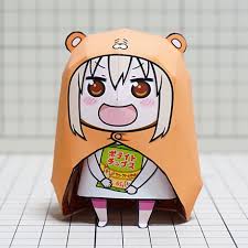 Himouto Umaru Chan Umaru Doma Papercraft Anime Crafts Anime Paper Paper Crafts