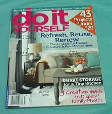 One of the most trusted magazine sites on the web. Bh G Diy Do It Yourself Mag Fall 15 43 Projects Furniture Flea Market Creative Display Family Photos Do It Yourself Magazine Flea Market