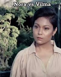 Nora/Vilma. Vilma/Nora. The greatest and longest rivalry in Philippine  showbiz. This is part of a nearly 10-minute scene near the end of the film  “Ikaw ay Akin” where both stars don’t have dialogue, ...