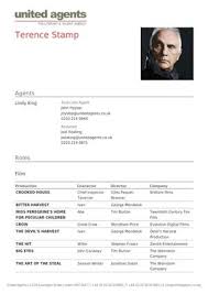 celebrity wannabe acting resumes