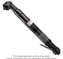 AIR ANGLE NUTRUNNER 1/2" SQ 40 NM TORQUE 430 RPM ADJUSTABLE SHUT-OFF CLUTCH  (ING-QA6AALS040NP35S08-@)