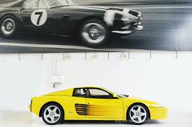 Ferrari has always produced engines for its own formula one cars, and has also supplied engines to other teams. 1989 Ferrari Testarossa Giallo Fly Classic Throttle Shop