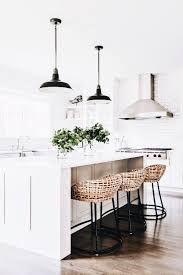 Black And White Farmhouse Kitchen Pin By One Lovely Life On Home Sweet Home White Kitchen Inspiration Interior Design Kitchen Home Decor Kitchen