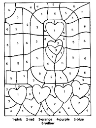 Printable coloring pages for kids. Free Printable Color By Number Coloring Pages Best Coloring Pages For Kids Valentine Coloring Pages Valentine Coloring Printable Valentines Coloring Pages
