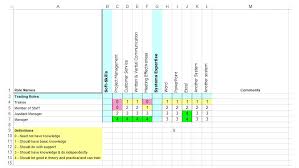 5 Free Skills Matrix Templates Excel Pdf Downloads Ag5