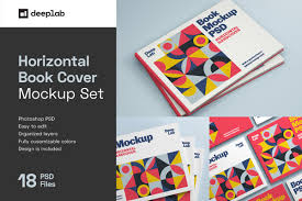 There are a lot of book cover mockups in the internet and some of the best are compiled in this list for you to discover and download. Creativemarket Horizontal Book Cover Mockup Set Free Download Godownloads