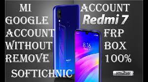 Este video esta horganizado por team ocmin com la finalidad de contribuir y ayudar a todos los que les interesa aprender mas (tema emmc isp conection ) (ufi . Redmi 7 Onclite Mi Account Frp Google Account Without Box Remove Youtube