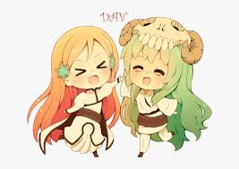 Chibi wallpaper and high quality picture gallery on minitokyo. Chibi Images Chibi Orihime And Chibi Neliel Wallpaper Bleach Chibi Orihime Png Image Transparent Png Free Download On Seekpng
