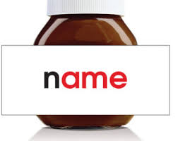 You merely plug your name into the box provided at yournutella.com, create the label, and send it to yourself via email. Nutella Label Template Printable Label Templates