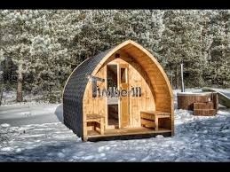 Gartensauna Aussensauna Fass Sauna Saunafass Mit Holzofen Vorraum Kaufen De At Schweiz Youtube Saunafass Gartensauna Aussensauna