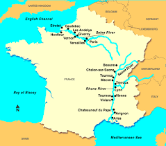 The tarn and the lot rivers are among the tributaries of the garonne. Rhone River Map Giverny France Giverny France Map