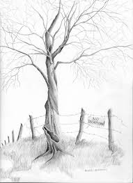 Black And White Beautiful Scenery Drawing Easy Pencil Drawings Of Tree Art Design Gallery Beautiful Scenery Drawing Tree Drawing Tree Sketches