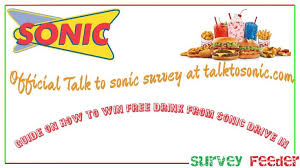 Talk To Sonic Survey Www Talktosonic Com Survey Win A Free Drink In 2020 Surveys Online Surveys Sonic Drive In
