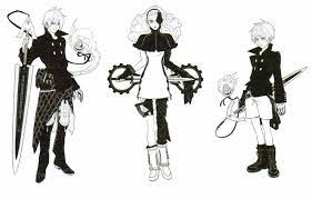 Some of kaine's character arc in the game explores her intersex identity, and how she becomes accepted by emil, brother nier, and other personalities strewn across the ambitious rpg. Nier Kaine And Young Nier Concept Art Nier