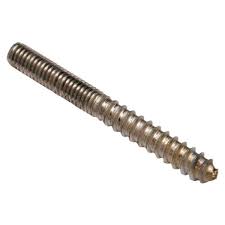 Onto the hanger bolt (8), clamping the disc (9). Hillman 3 8 In 16 X 4 In Hanger Bolt 6 Pack 44954 The Home Depot