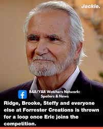 Ridge and Brooke really thought pushing Eric into retirement would end his  reign—think again 😤💥 Eric walking straight into Katie's fashion house is  the ultimate power move, and now the Forrester elite