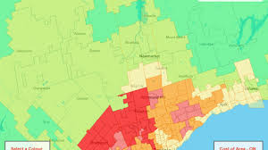 As of 11 mar 2019. This Map Shows You How Much Car Insurance Will Cost Based On Your Postal Code Bramptonist