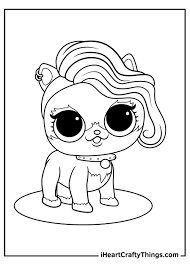 Dolls were on a top secret mission when their animal disappeared. Lol Surprise Pets Coloring Pages Updated 2021