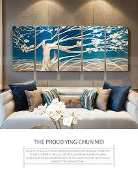 Jul 09, 2015 · modern painting ideas and faux painting techniques for wall decorating expand your concept of color with creative wall painting ideas and unique techniques. China Metal Wall Art With Tree Painting Design Abstract Modern And Contemporary Decor Aluminum Blue Artwork For Indoor China Landscape Painting And Abstract Modern Price