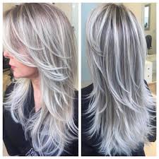 Blonde hairstyles can be complemented with cute headbands. Icy Blondes By Heber Hair Colors Ideas Hair Styles Silver Hair Color Grey Hair Color