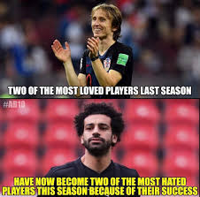 We always make fun of him, mostly when he starts talking in croatian very loudly. Football Memes Ø¯Ø± ØªÙˆÛŒÛŒØªØ± Modric And Salah