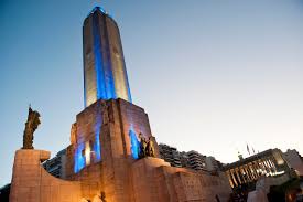 El monumento antes de nacer. Restauracion Del Monumento Nacional A La Bandera