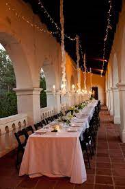 Junipero Serra Museum Byo Alcohol Wedding Rentals Green Centerpieces Outdoor Reception