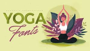 Create a healthy yoga logo for free. 55 Best Yoga Fonts Free Premium 2021 Hyperpix