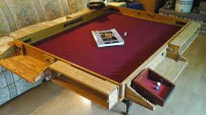 The first thing i did was search around on the internet for plans for a gaming table build. Order Yours Today By Requesting A Custom Order Standard Version Is Pictured You Still Choose Wood Stain Paint And S Board Game Table Table Games Table Top