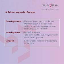Pelanggan yang dihormati, operasi terakhir sempena hari raya adalah pd khamis 14/6/2018 jam 4. Essential Features Of Product Ar Rahnu Bank Islam Malaysia Berhad